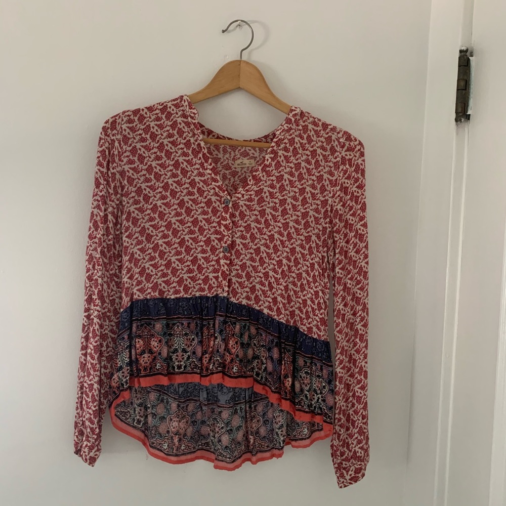 Hollister Patterned Top